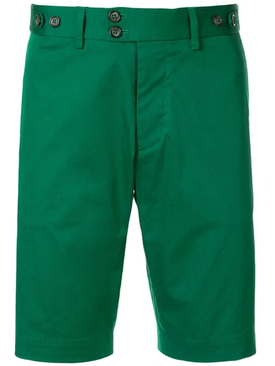 Shop Dolce & Gabbana Classic Chino Shorts In Green