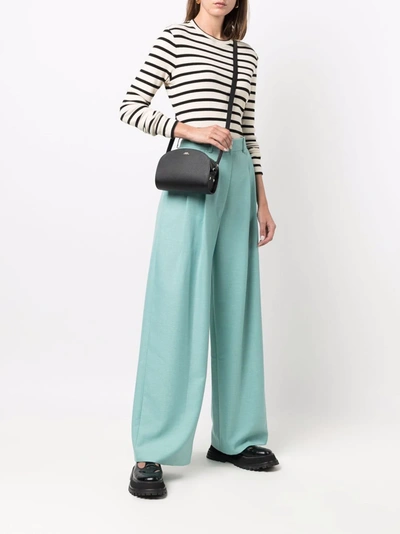 Apc Mini Demi Lune Shoulder Bag In 黑色