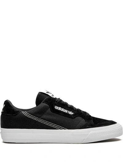 Shop Adidas Originals Continental Vulc Low-top Sneakers In Black