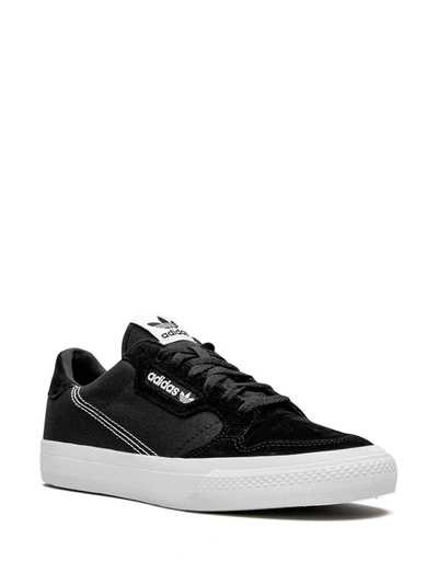 Shop Adidas Originals Continental Vulc Low-top Sneakers In Black