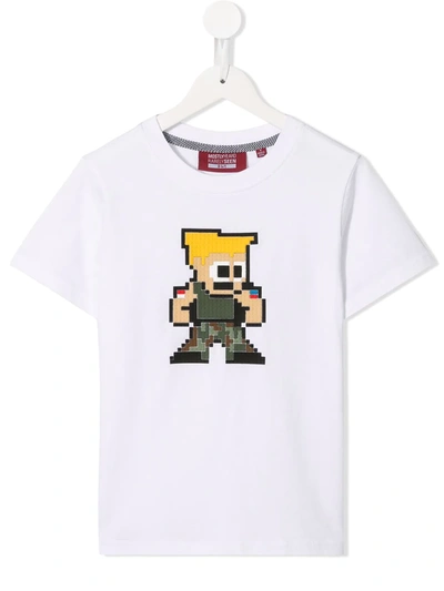 Shop Mostly Heard Rarely Seen 8-bit Tiny Combat T-shirt In White