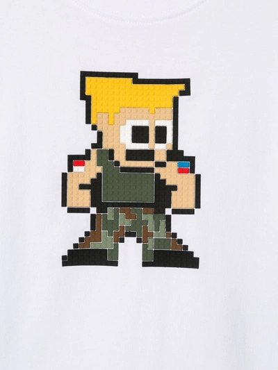 Shop Mostly Heard Rarely Seen 8-bit Tiny Combat T-shirt In White