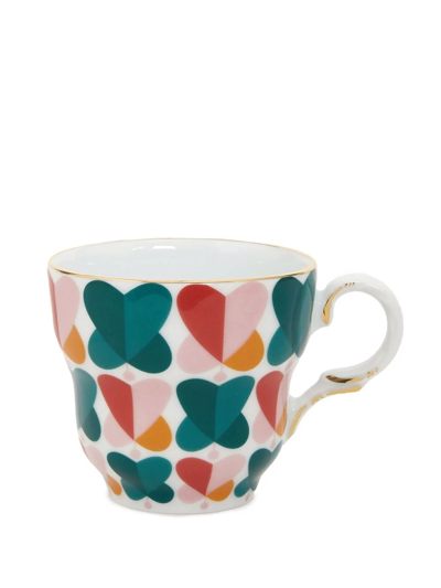 La Doublej Big Mama Cup And Saucer Set In Green