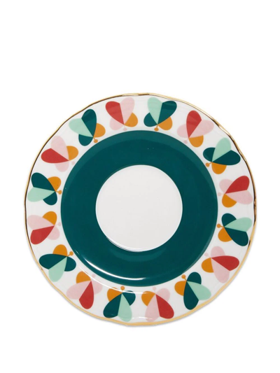La Doublej Big Mama Cup And Saucer Set In Green
