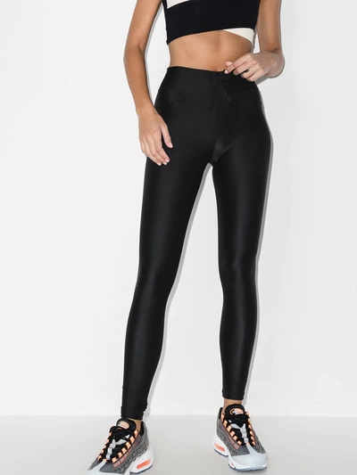 The Upside Soft Stretch-fit Yoga Leggings In Black