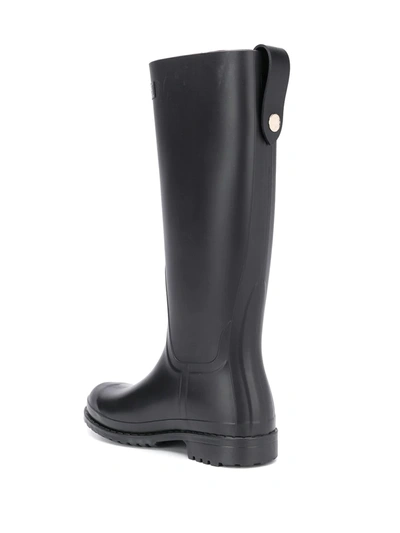 Mackintosh Abington Short Wellington Boots In Black