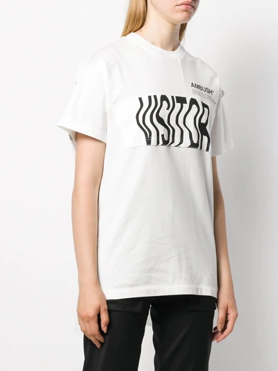 Shop Ambush Cape T-shirt In White