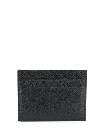 Shop Balenciaga Neo Classic Grained Leather Cardholder In Black