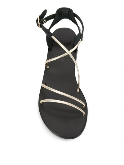 Shop Ancient Greek Sandals Meloivia Sandals In Black