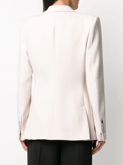 Shop Tom Ford Tailored Double-breasted Blazer In White