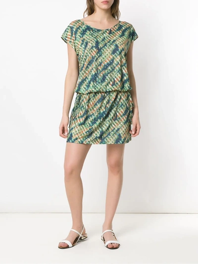 Shop Lygia & Nanny Shiva Dress In Multicolour