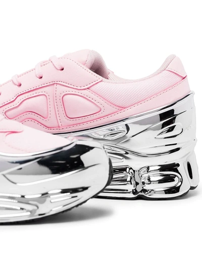 Shop Adidas Originals X Raf Simons S Ozweego Sneakers In Pink