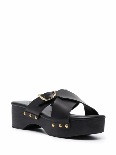 ANCIENT GREEK SANDALS MARILIA CLOG SANDALS 