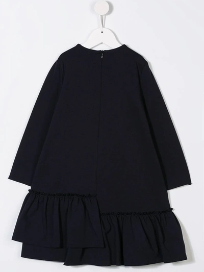 IL GUFO LOOSE FITTED FRILLED DRESS 