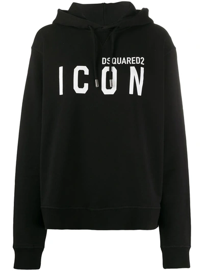 ICON LOGO HOODED SWEATSHIRT