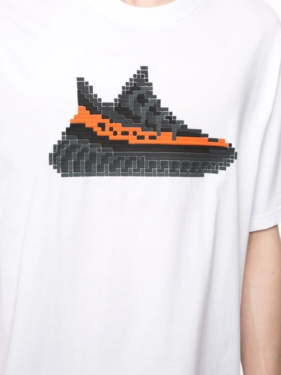 Shop Mostly Heard Rarely Seen 8-bit Aero Graphic T-shirt In White
