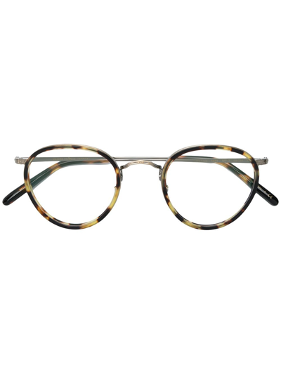 Shop Oliver Peoples Mp-2 Glasses In Brown