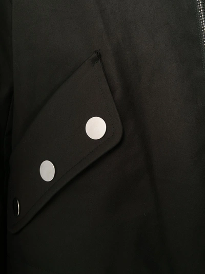 Shop Alexander Wang Studded Zip Jacket In Black