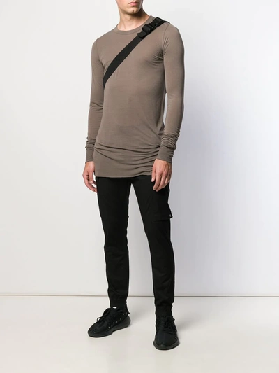 Shop Rick Owens Long-length Sweater In Neutrals