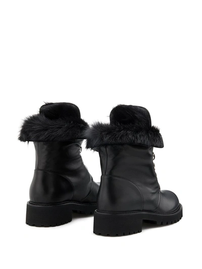 Shop Giuseppe Zanotti Phillis Boots In Black