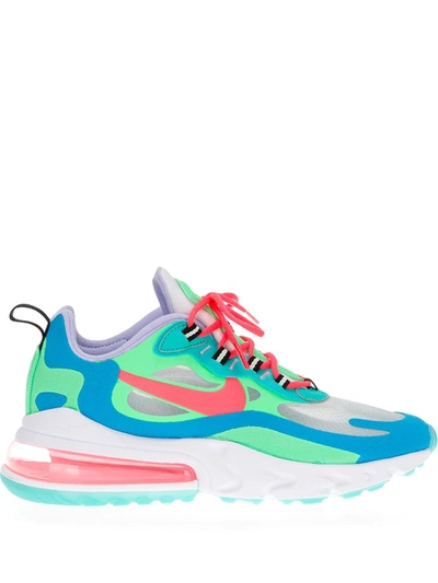 Shop Nike Air Max 270 React "psychedelic Movement" Sneakers In Green