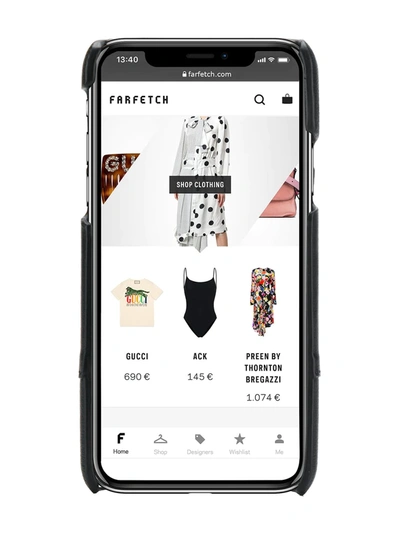 Valentino Logo-print Iphone 13 Pro Max Case In Black