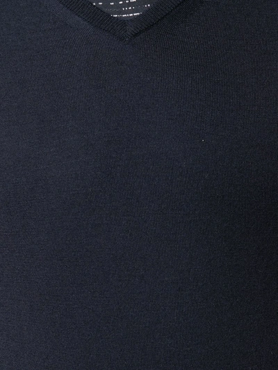 Shop N•peal The Conduit Fine Gauge Sweater In Blue