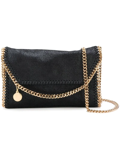 Shop Stella Mccartney Falabella Mini Bag In Black