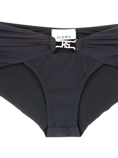 Shop Amir Slama Bikini Bottoms In Black