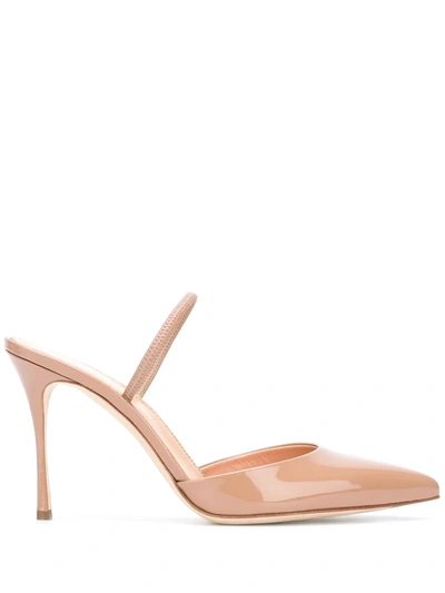 Shop Sergio Rossi Godiva Slingbacks In Pink