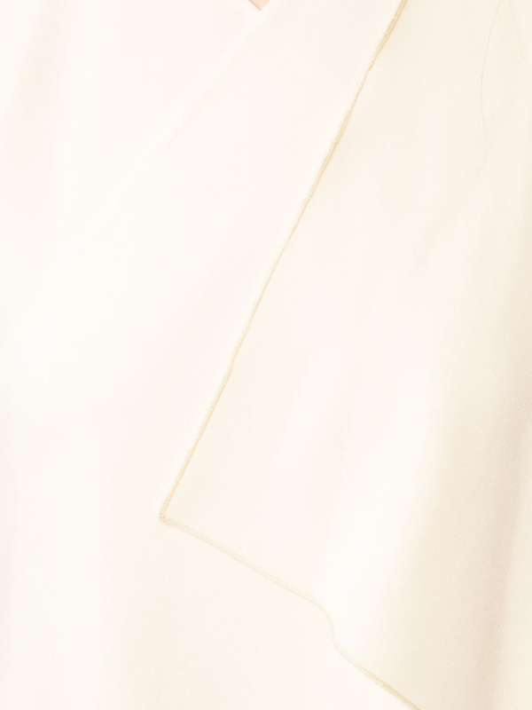 Rosetta Getty asymmetric dress - Yellow