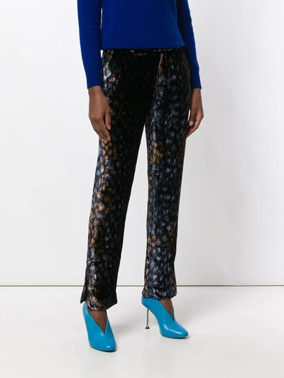 Shop Equipment Patterned Trousers In Multicolour