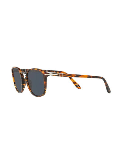 Persol Men's Po3184s Round Acetate Sunglasses In Brown