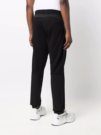 Moncler Logo-patch Sweatpants In Schwarz