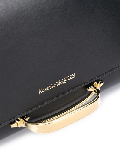 Shop Alexander Mcqueen The Story Shoulder Bag In Black