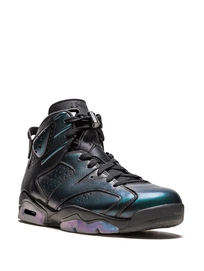 Shop Jordan Air  6 Retro "all Star Game/chameleon" Sneakers In Black