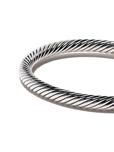 David Yurman 14kt Yellow Gold And Sterling Silver Cable Classics Onyx Bracelet In S4bbo
