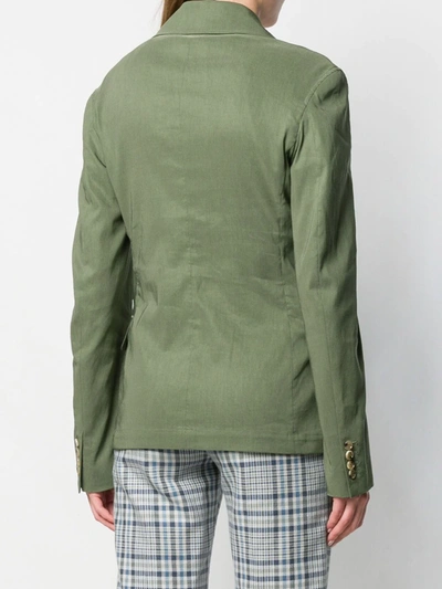 Shop Golden Goose Slim-fit Jacket In Green