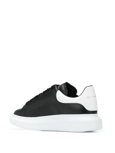 Shop Alexander Mcqueen Platform Lace-up Sneakers In Black