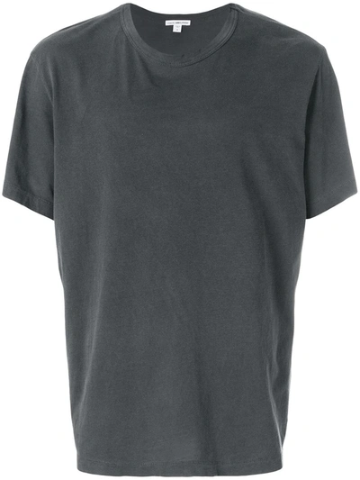 Shop James Perse Loose Fit T-shirt In Grey