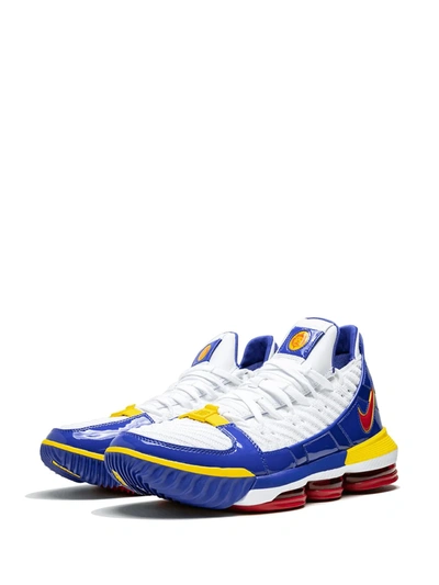 Nike Lebron 16 Basketball Shoe In White