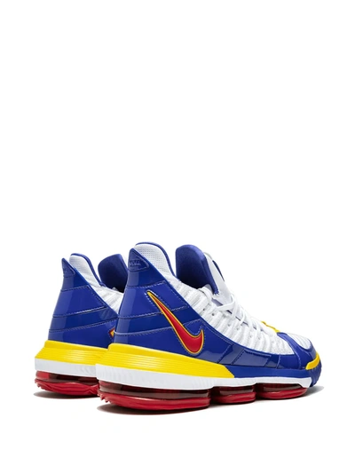 Nike Lebron 16 Basketball Shoe In White