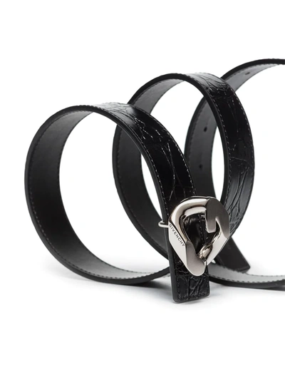 Shop Givenchy G Buckle Reversible Belt In Schwarz