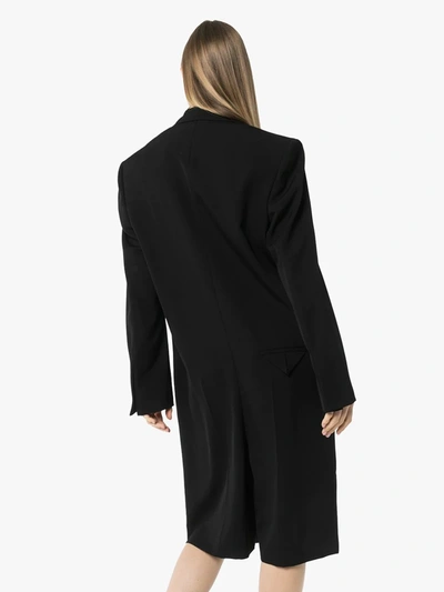 Shop Bottega Veneta Suit Style Jumpsuit In Black