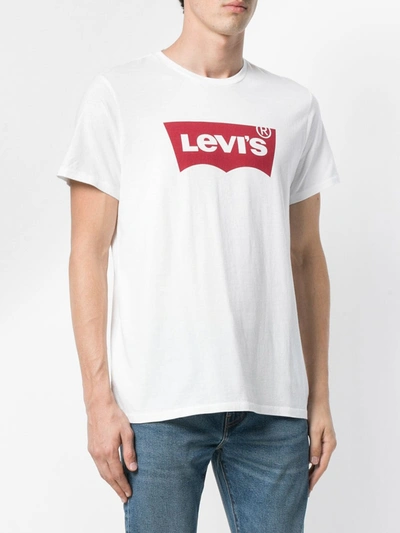 Levi's Logo-print T-shirt In White