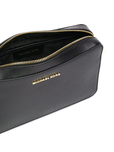 Michael Michael Kors Jet Set Shoulder Bag In Black