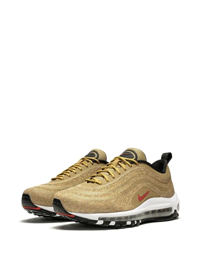 Shop Nike Air Max 97 Lx "gold Swarovski" Sneakers