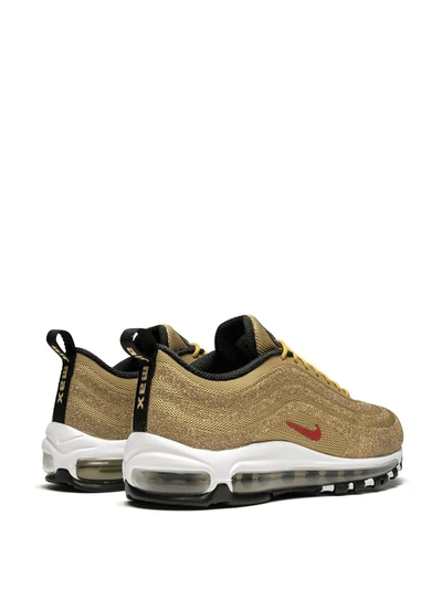 Shop Nike Air Max 97 Lx "gold Swarovski" Sneakers