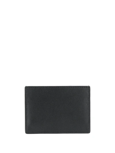 Shop Valentino Vlogo Cardholder In Black