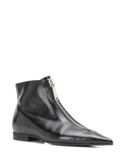 Shop Stella Mccartney Zip-up Ankle Boots In Black